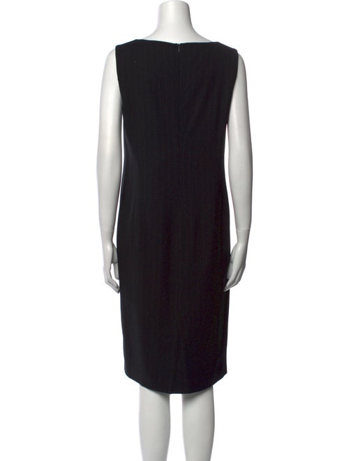 Max Mara Virgin Wool Knee-Length Dress