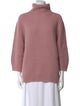 Max Mara Virgin Wool Turtleneck Sweater