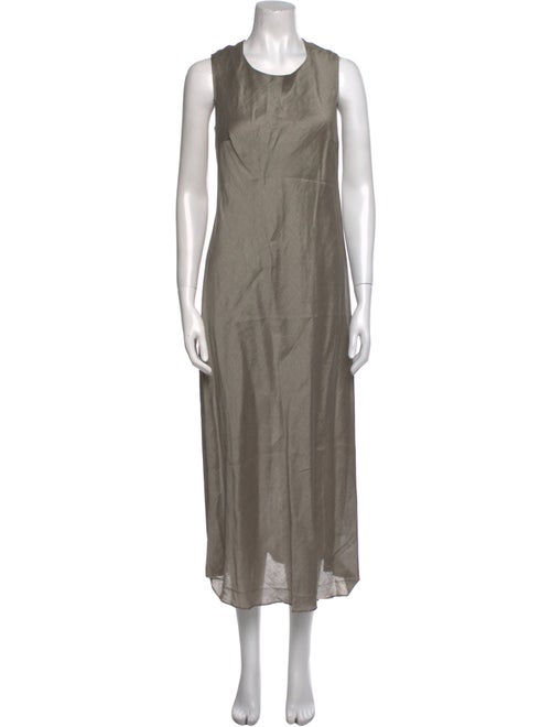 Max Mara Linen Long Dress