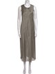Max Mara Linen Long Dress