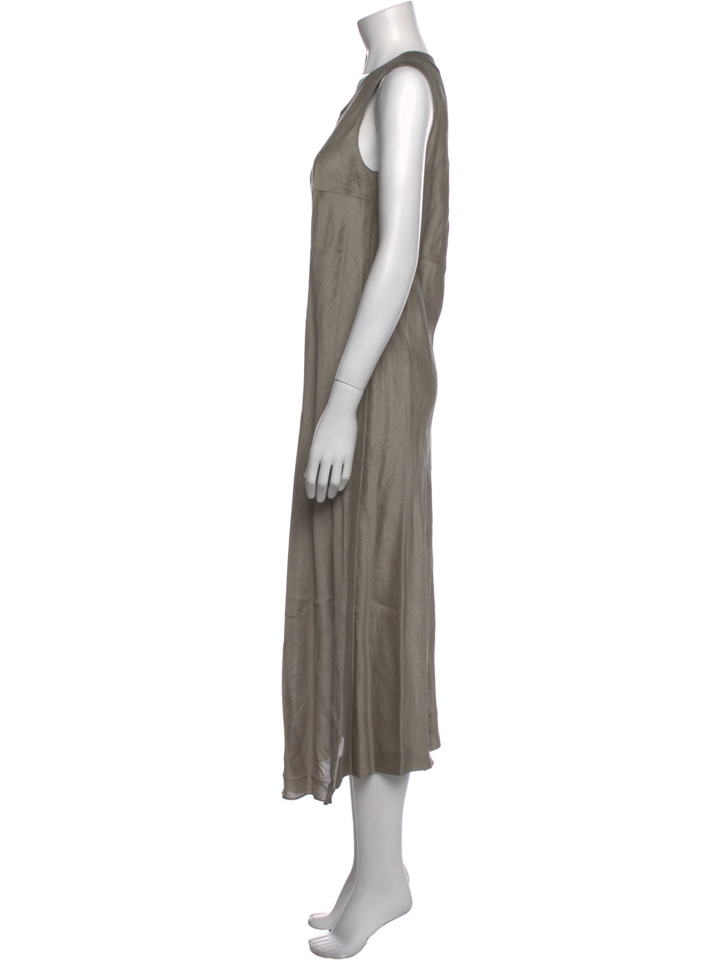 Max Mara Linen Long Dress