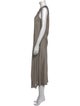 Max Mara Linen Long Dress