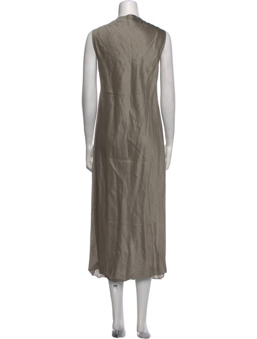 Max Mara Linen Long Dress