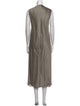 Max Mara Linen Long Dress
