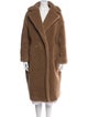 Max Mara Camel Hair Faux Fur Coat