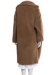 Max Mara Camel Hair Faux Fur Coat
