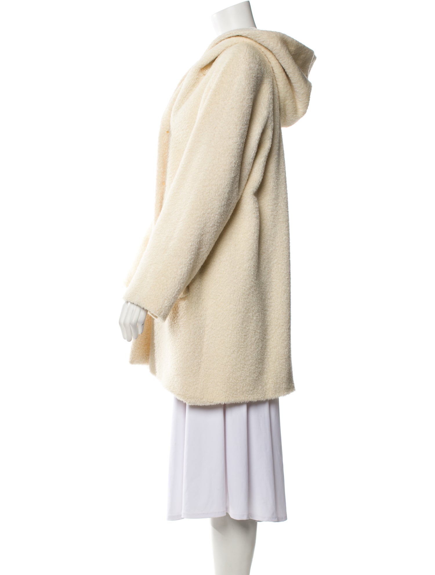 Max Mara Alpaca Faux Fur Coat