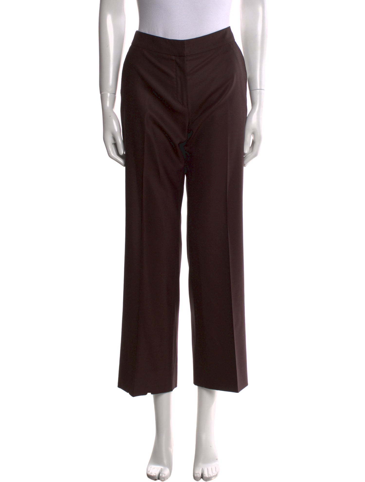 Max Mara Virgin Wool Wide Leg Pants