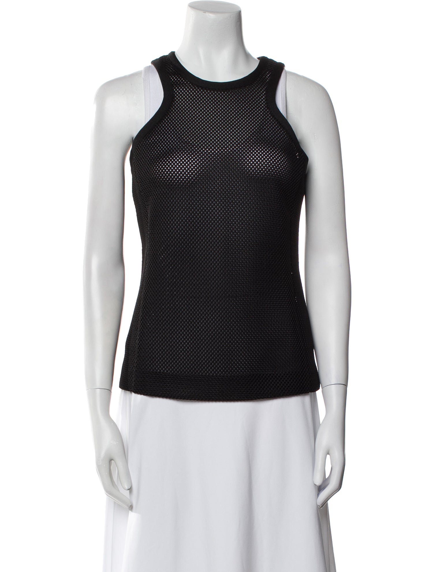 Max Mara Scoop Neck Sleeveless Top