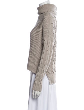 Max Mara Virgin Wool Turtleneck Sweater