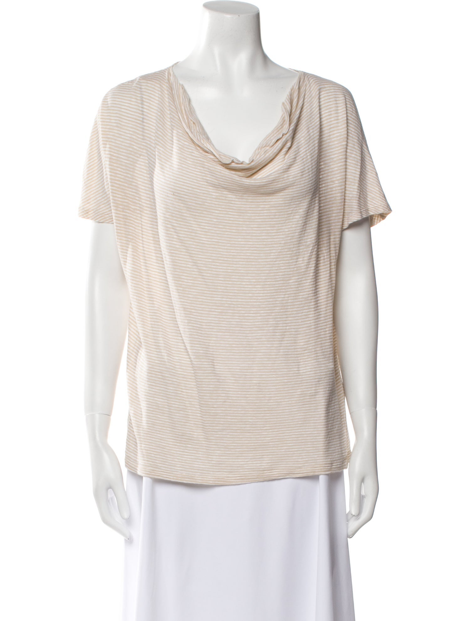 Max Mara Cowl Neck Short Sleeve T-Shirt