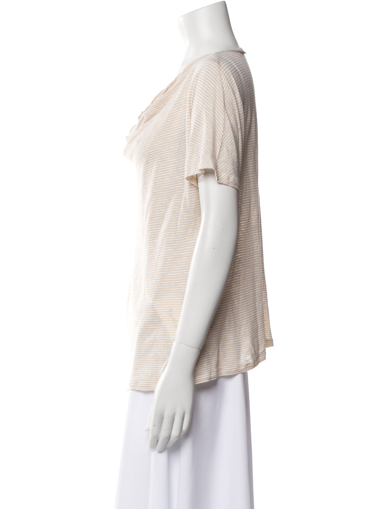 Max Mara Cowl Neck Short Sleeve T-Shirt