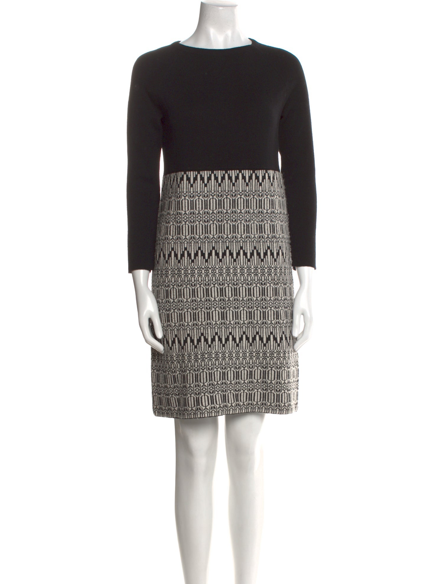 Max Mara Virgin Wool Mini Dress