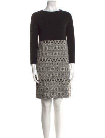 Max Mara Virgin Wool Mini Dress