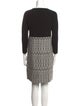Max Mara Virgin Wool Mini Dress