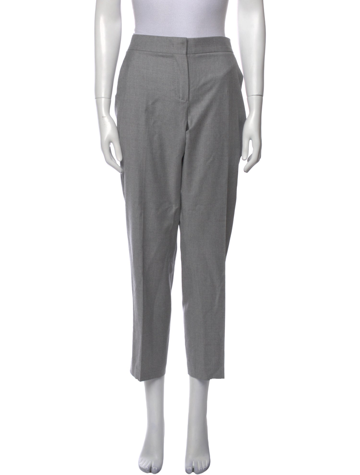 Max Mara Virgin Wool Straight Leg Pants