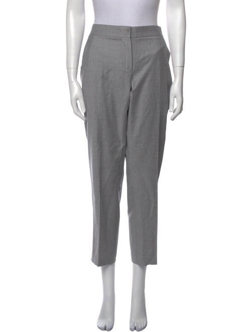 Max Mara Virgin Wool Straight Leg Pants