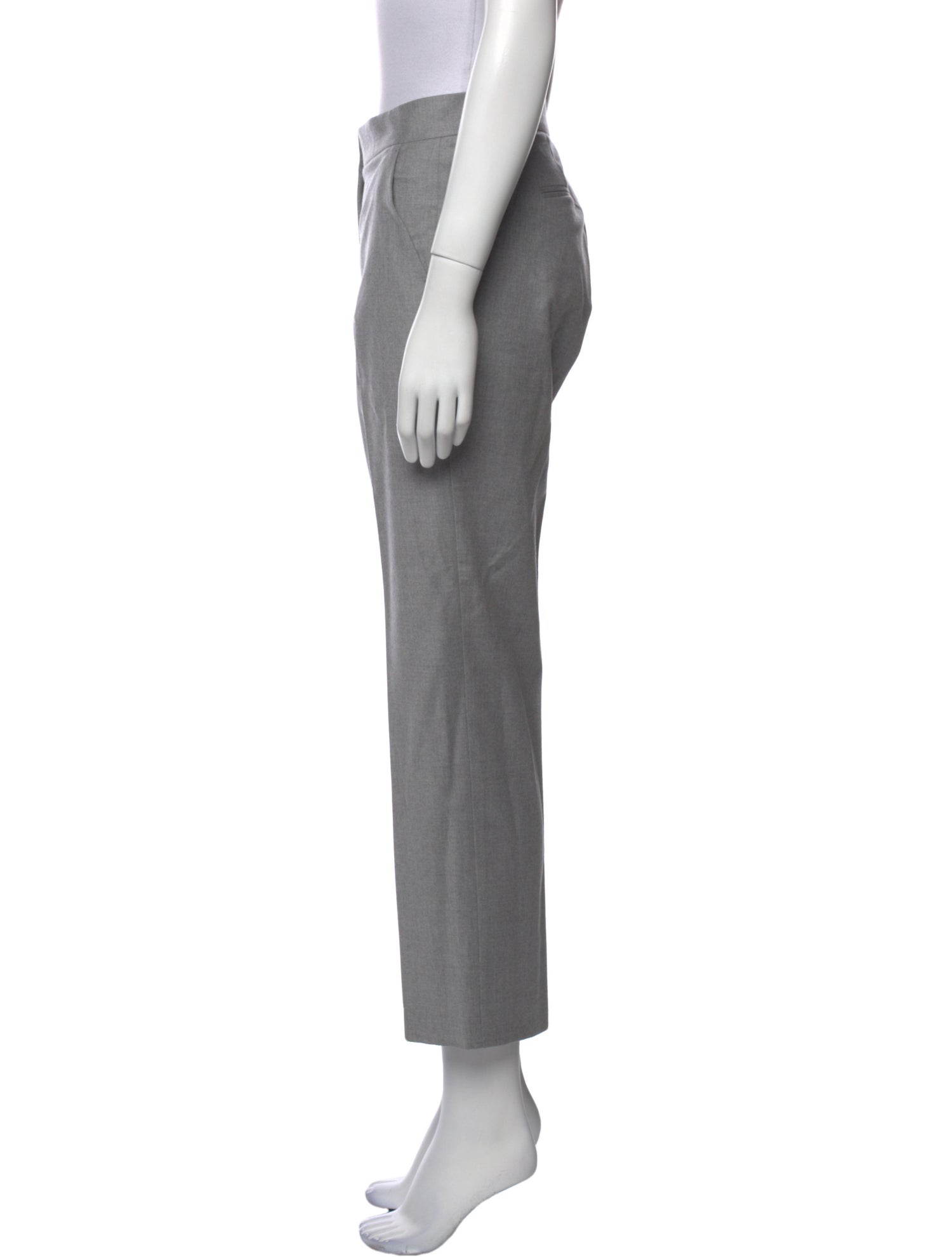 Max Mara Virgin Wool Straight Leg Pants