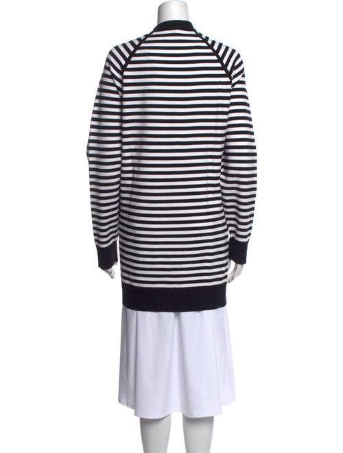 Max Mara Striped V-Neck Sweater