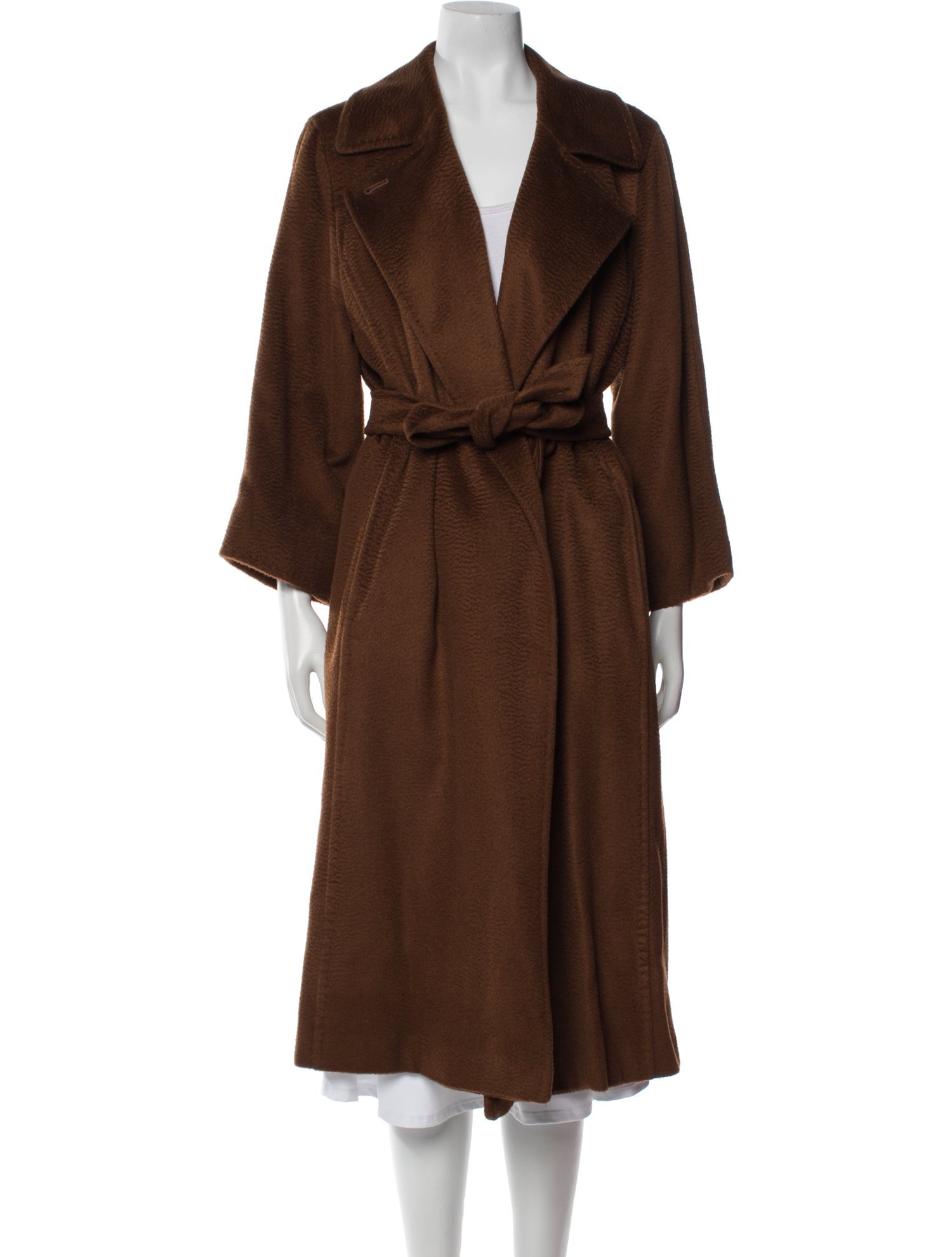 Max Mara Camel Hair Trench Coat