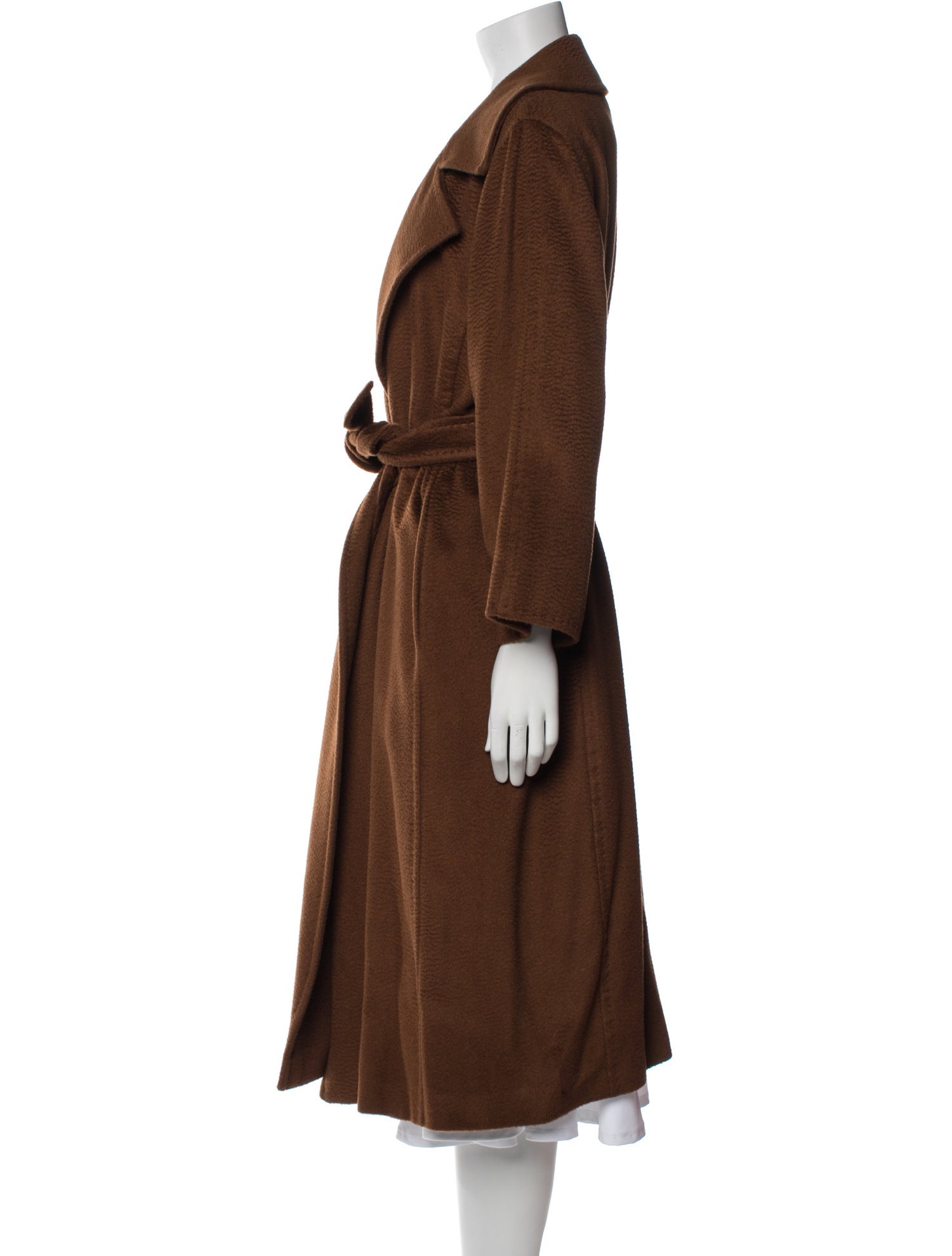 Max Mara Camel Hair Trench Coat