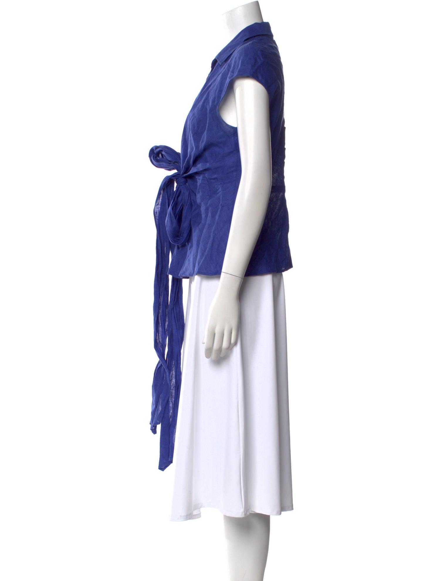 Max Mara Linen V-Neck Tunic