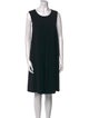 Max Mara Scoop Neck Knee-Length Dress