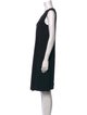 Max Mara Scoop Neck Knee-Length Dress