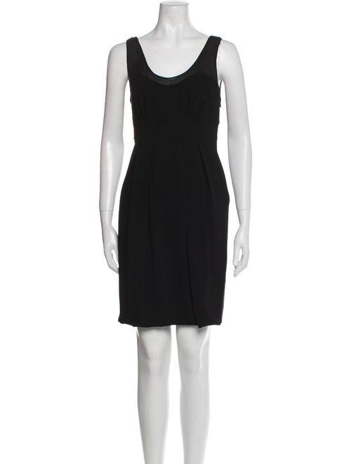 Max Mara Scoop Neck Mini Dress