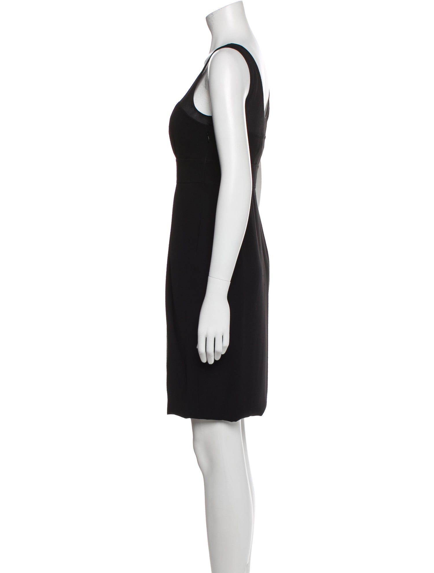 Max Mara Scoop Neck Mini Dress