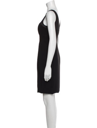 Max Mara Scoop Neck Mini Dress