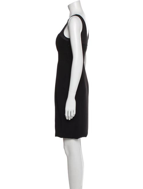 Max Mara Scoop Neck Mini Dress
