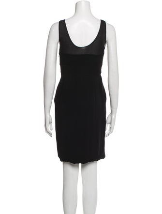 Max Mara Scoop Neck Mini Dress