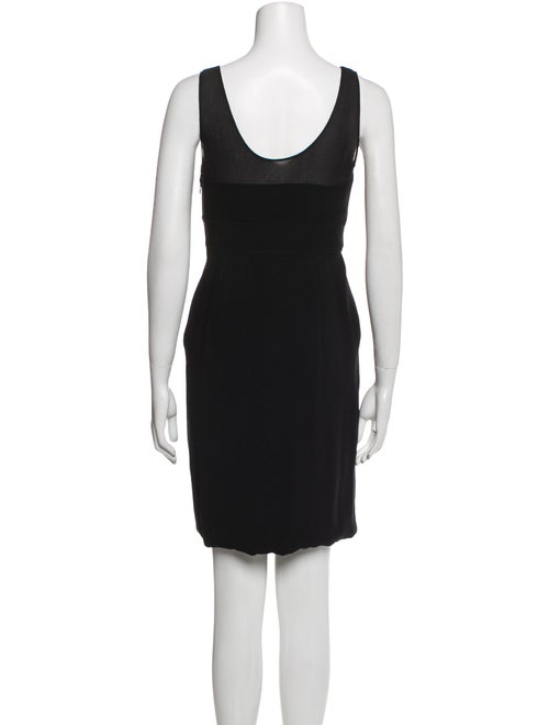 Max Mara Scoop Neck Mini Dress