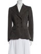 Max Mara Houndstooth Print Blazer