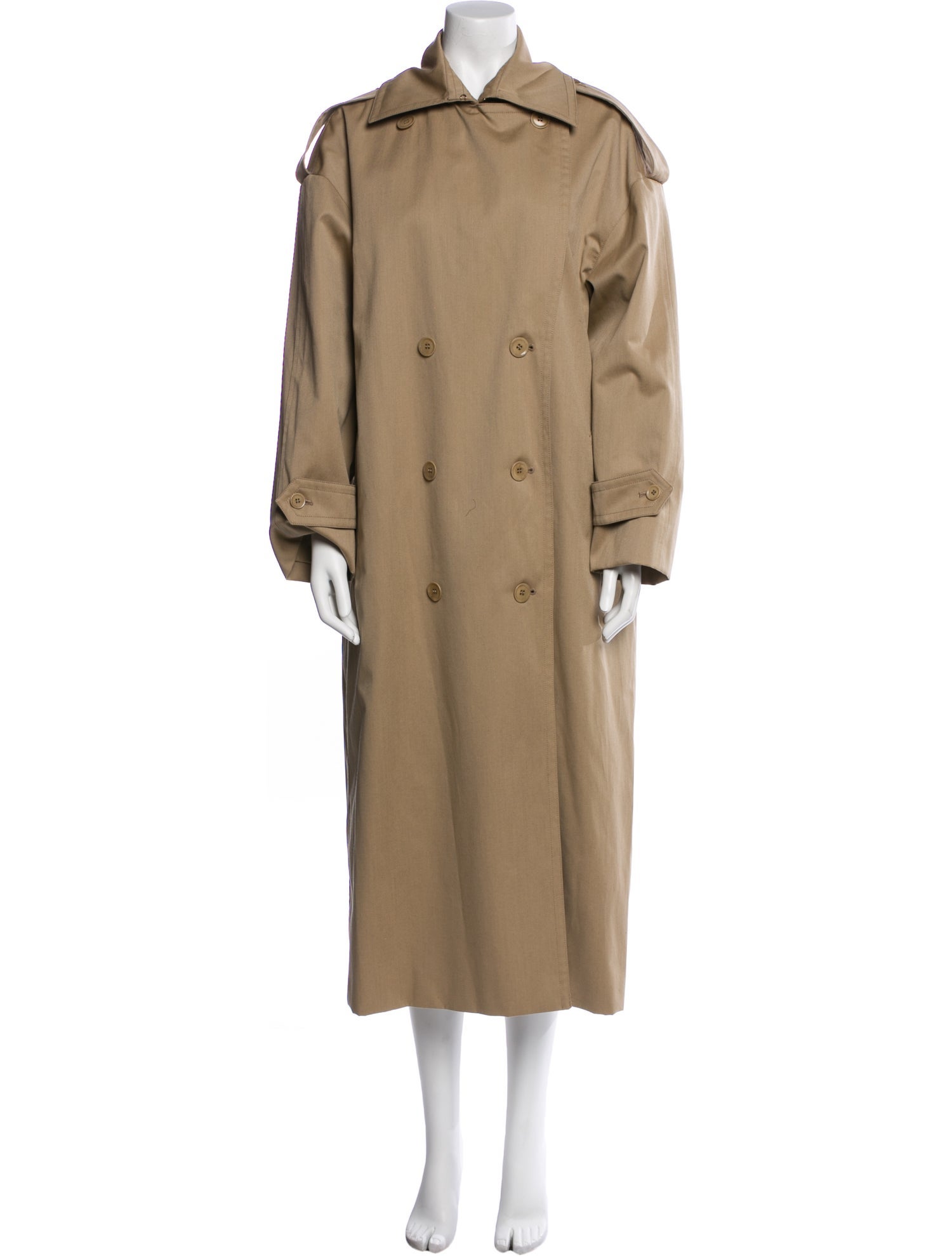 Max Mara Virgin Wool Trench Coat