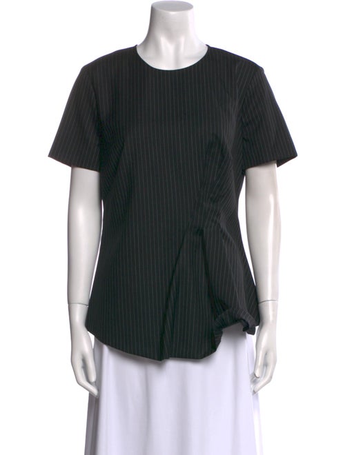 Max Mara Striped Crew Neck T-Shirt