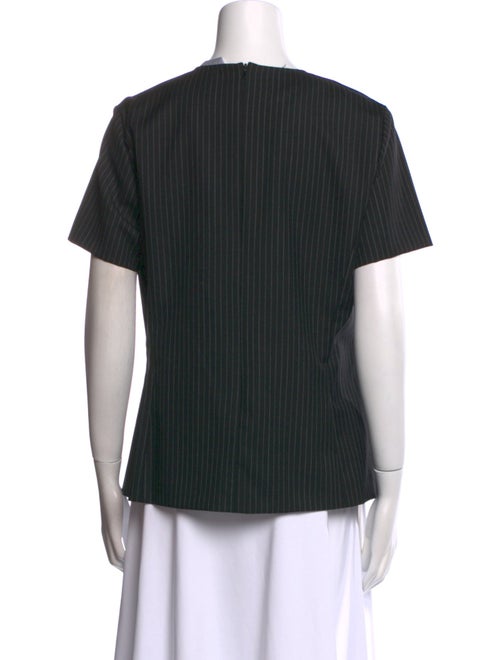 Max Mara Striped Crew Neck T-Shirt