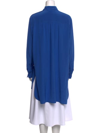 Max Mara Silk Long Sleeve Tunic