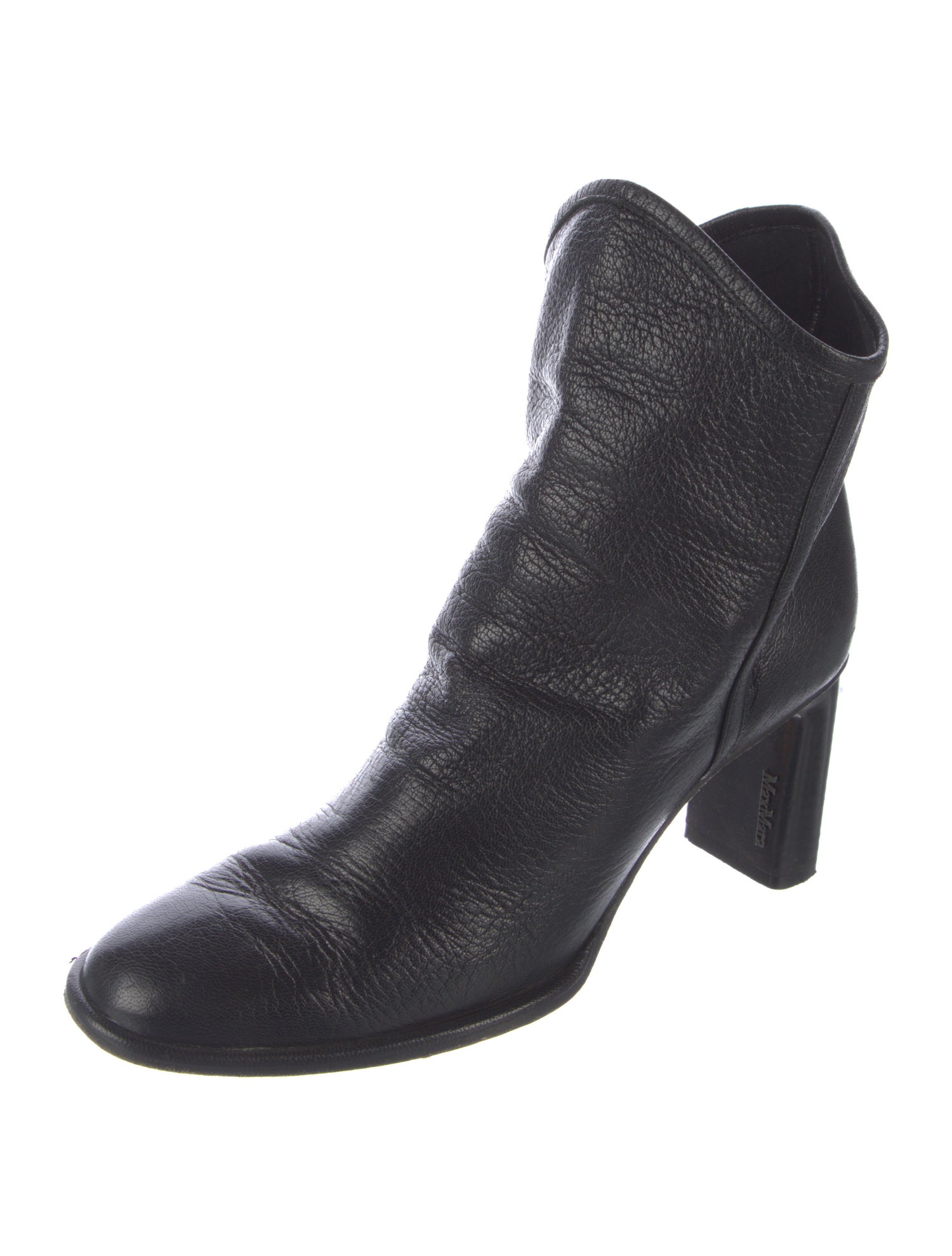 Max Mara Leather Boots