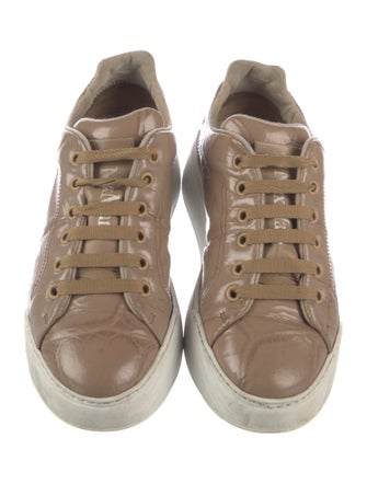 Max Mara Leather Sneakers