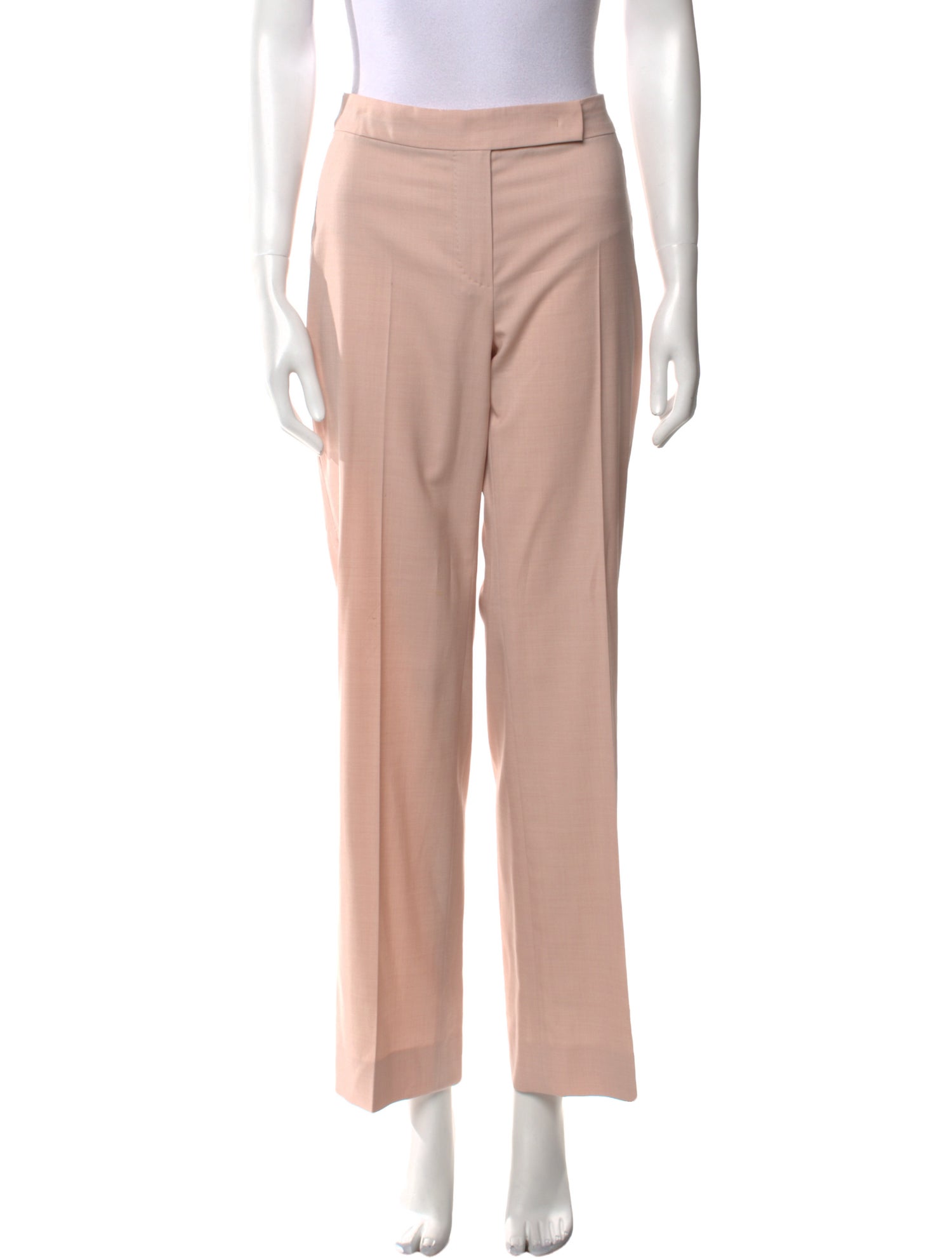 Max Mara Virgin Wool Straight Leg Pants