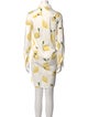 Max Mara Printed Knee-Length Dress