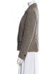 Max Mara Virgin Wool Tweed Pattern Blazer
