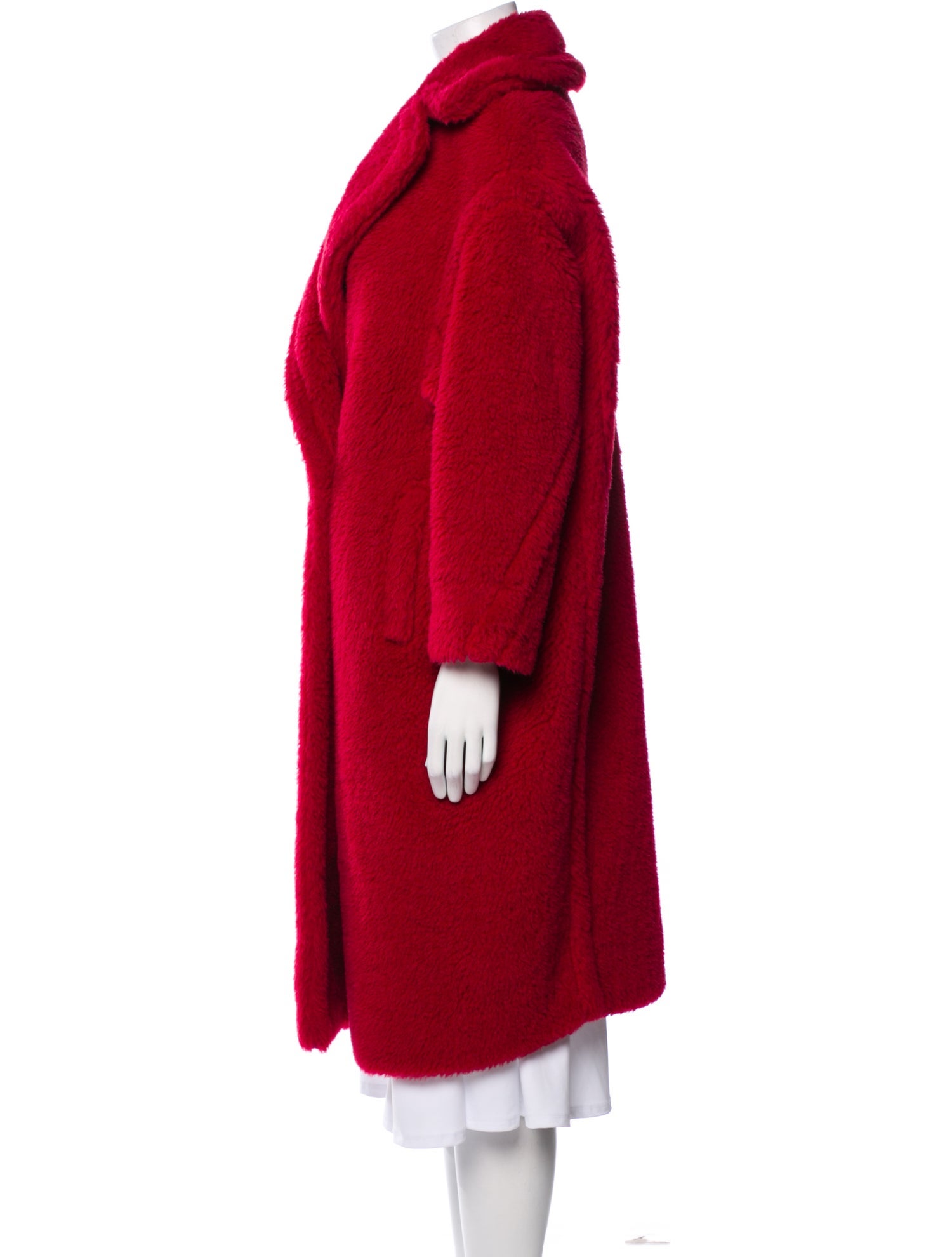 Max Mara Alpaca Faux Fur Coat
