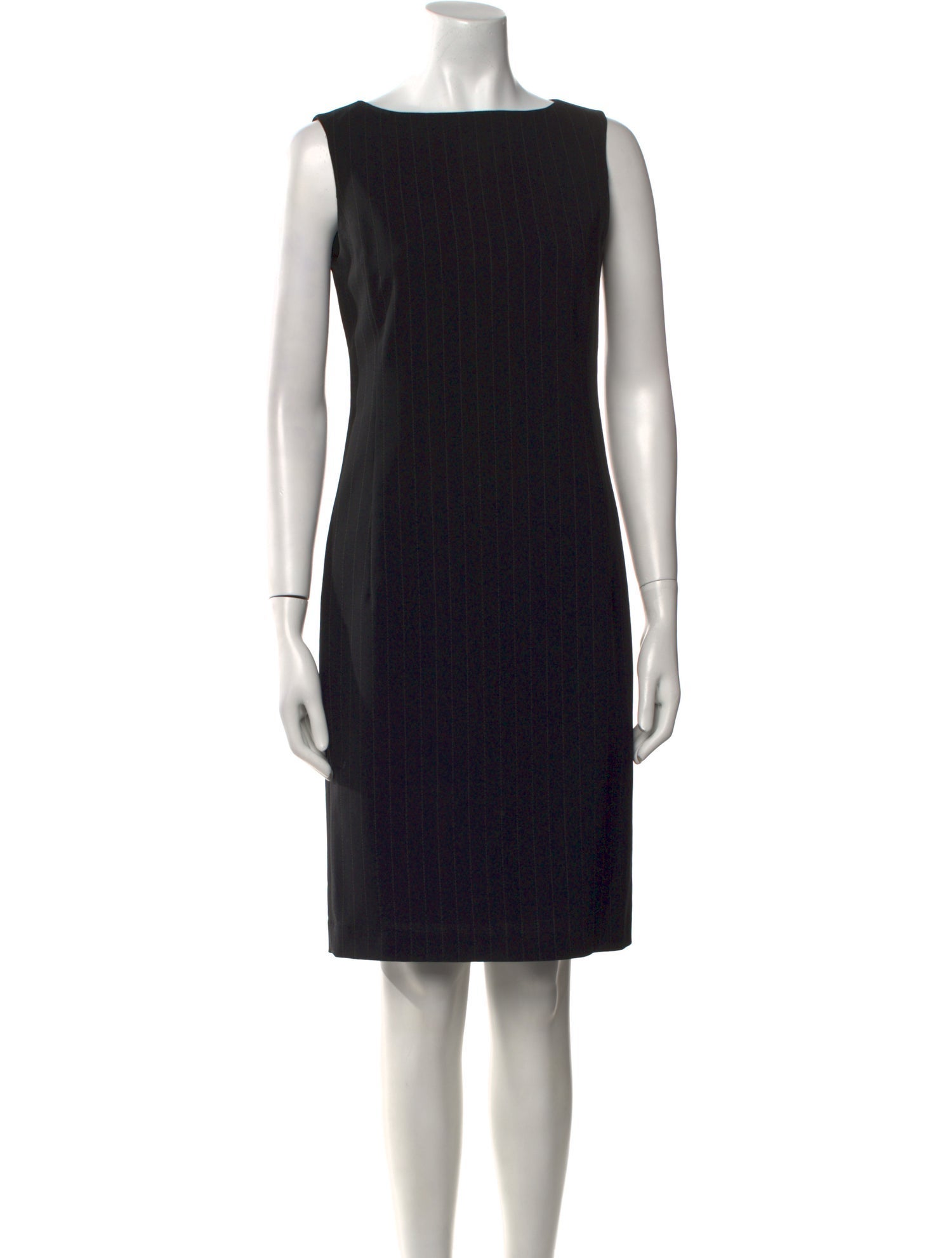 Max Mara Virgin Wool Knee-Length Dress