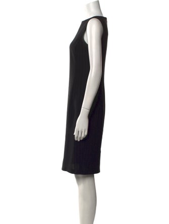 Max Mara Virgin Wool Knee-Length Dress