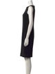 Max Mara Virgin Wool Knee-Length Dress