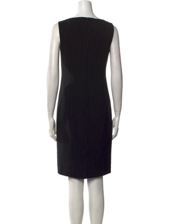 Max Mara Virgin Wool Knee-Length Dress