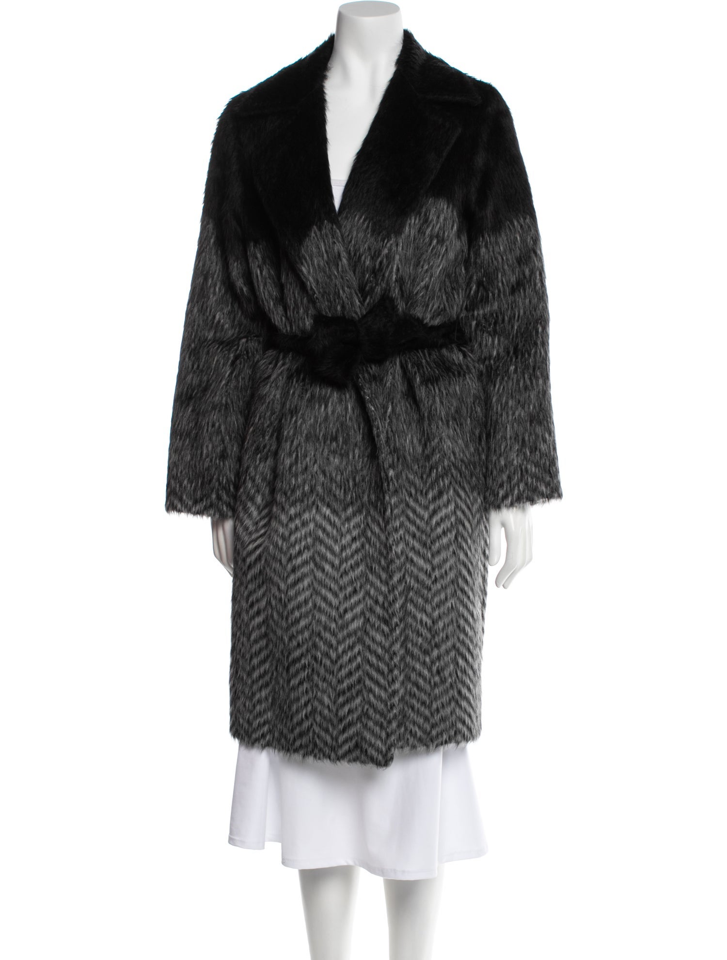 Max Mara Alpaca Fur Coat